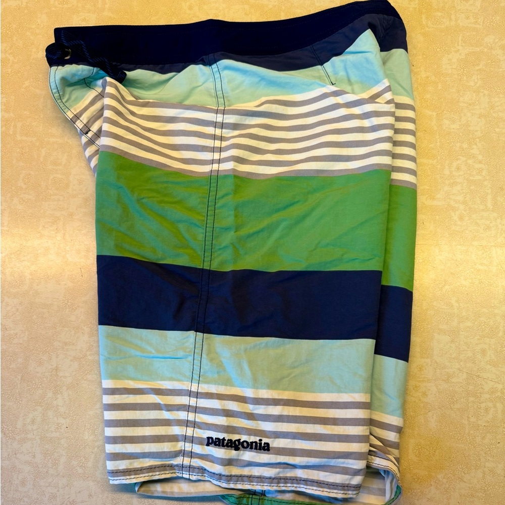 Boys Patagonia swim trunks sz 12